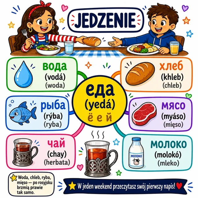 Mapa myśli: Jedzenie