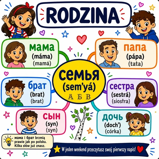 Mapa myśli: Rodzina
